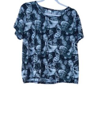 Weekending Womens Notable Collage Graphic Tee Malcom X MLK and  More Plus 3X